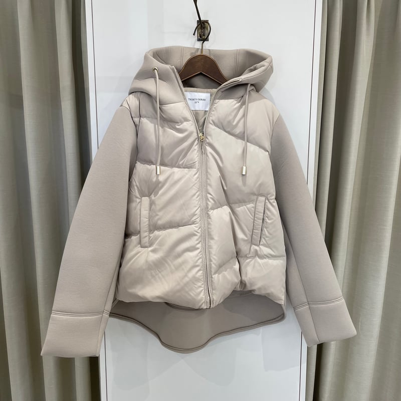 9/29ライブ① ボンディング切替ダウンブルゾン (サーティー