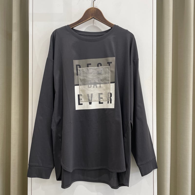 リライブ プロ(鉱石2倍) 長袖 綿 ブラックロゴありのM リライブ プロ(鉱石2倍) 長袖 綿 ブラックロゴありのM