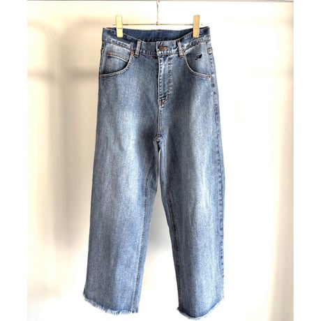 【着用5.6回】アキラナカ　MALNIパンツ　モノトーンリネンワイドパンツ　S 着用5.6回】アキラナカ MALNIパンツ モノトーンリネンワイドパンツ S