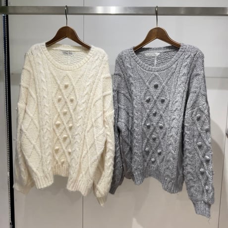 最終価格❣️イシカワラボ　ニットドッキングドロストカーデ　LHELBIE 最終価格❣️イシカワラボニットドッキングドロストカーデLHELBIE