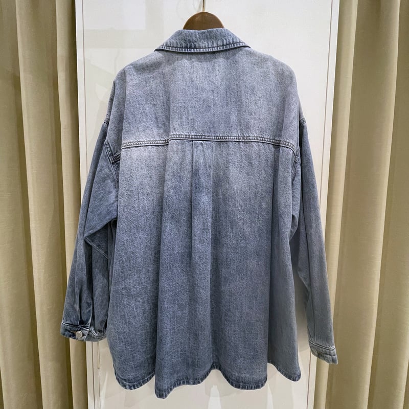 本日く限定　カフネ　デニムオーバーシャツ　515910 新品タグ付き 本日く限定 カフネ デニムオーバーシャツ 515910 新品タグ付き