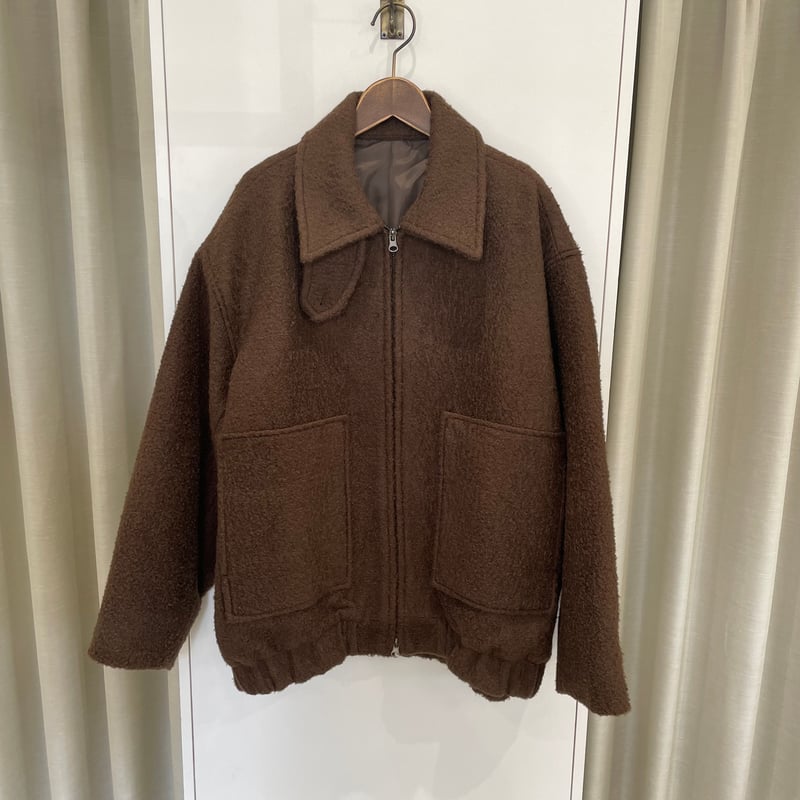 10/11ライブ① 逆開ジップブルゾン (クロシェ 552-84542