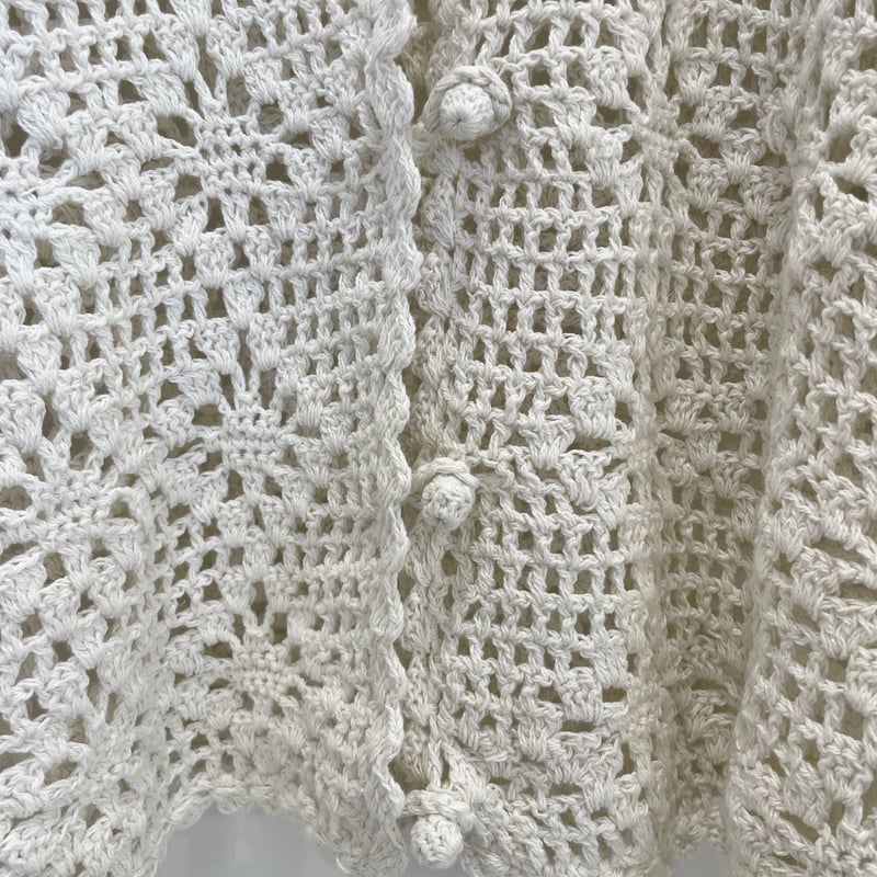 新品未使用　☆トラッツォドンナ☆　2wayカーディガン　イシカワラボ 発送予定注意:3月下旬~5月中旬 10/7ライブ① かぎ針編み