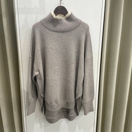 最終価格❣️イシカワラボ　ニットドッキングドロストカーデ　LHELBIE 最終価格❣️イシカワラボ ニットドッキングドロストカーデ LHELBIE