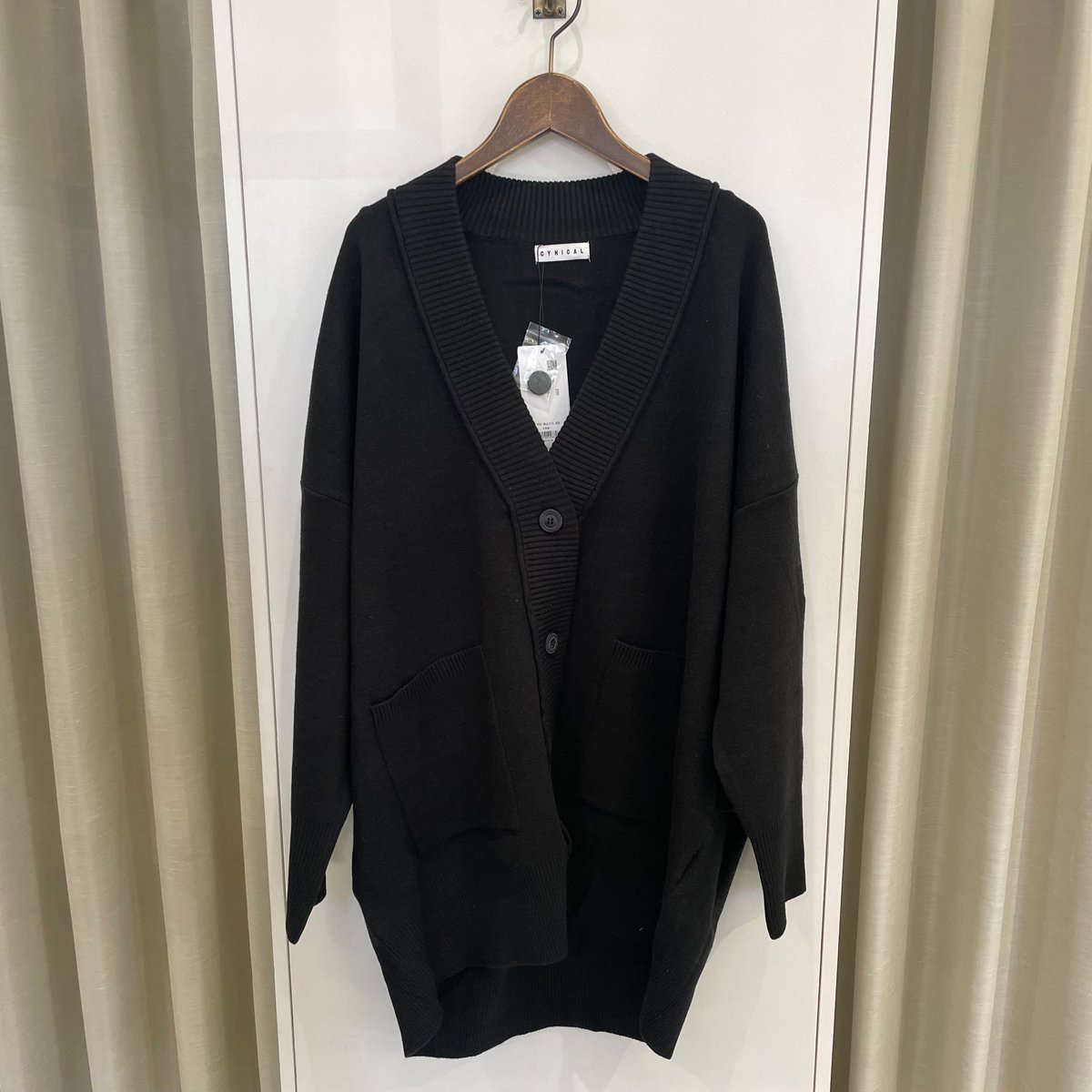 10/18ライブ① マシンウォッシャブルニットロングカーディガン