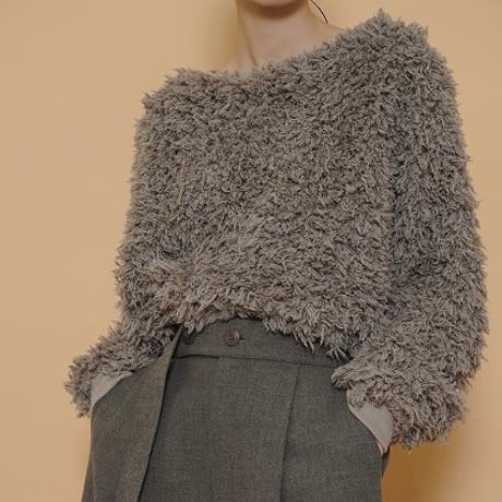 ISHIKAWA LABO✨カーキ　ノーカラージャケット　ダブル　ドレープ trim_fce_item642e94fd6986b.jpg