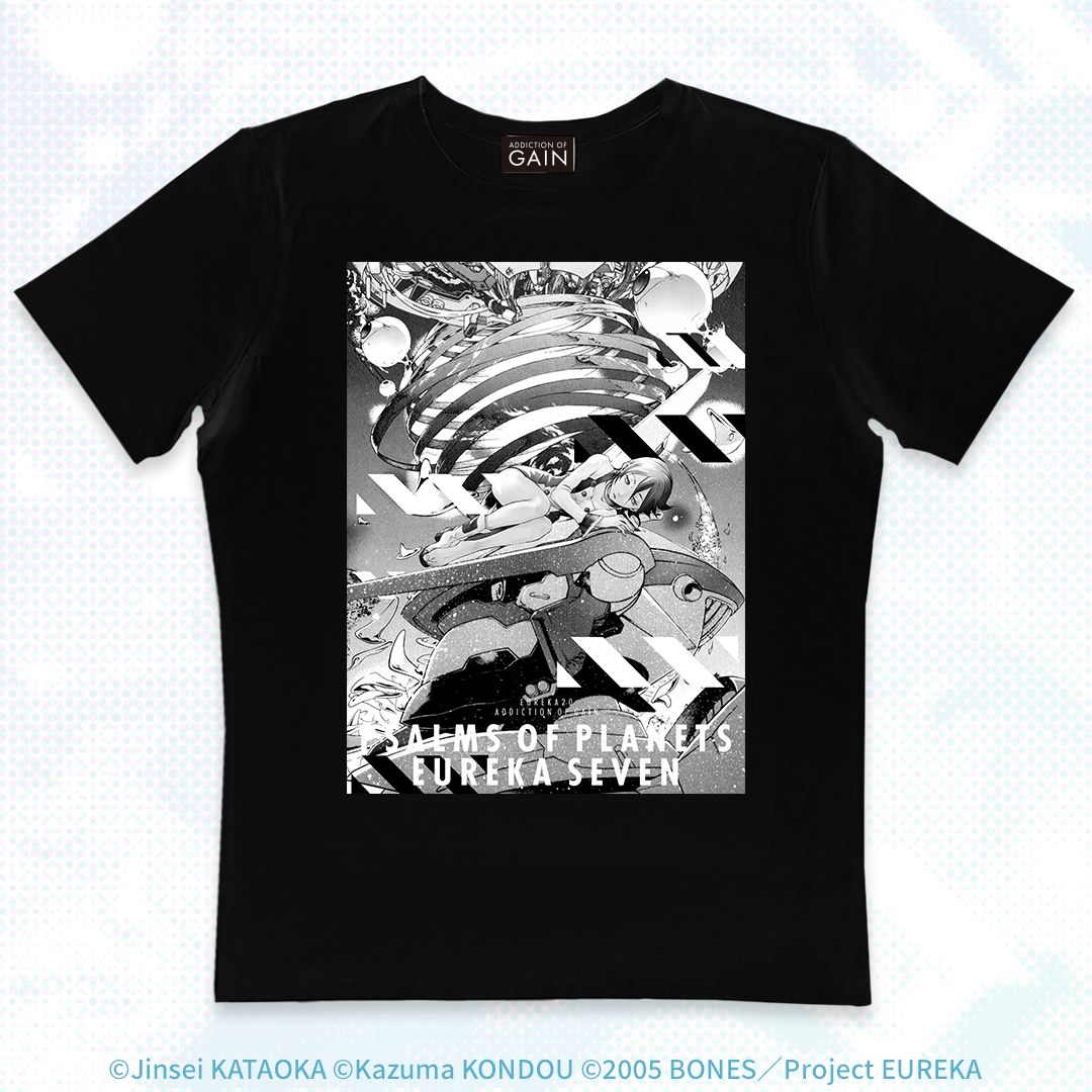 交響詩篇エウレカセブン Tシャツ 【EUREKA20-B】 | ADDICTION OF GAIN