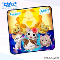 LOVE CATS!! こねこのチー ポンポンらー夏休み ミニタオル Type-D
