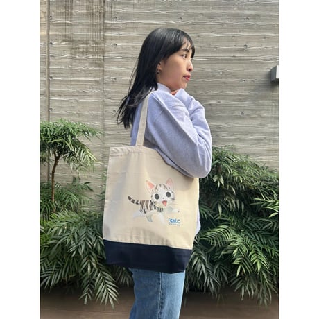 LOVE CATS!! こねこのチー ポンポンらー夏休み キャンバストートバッグ