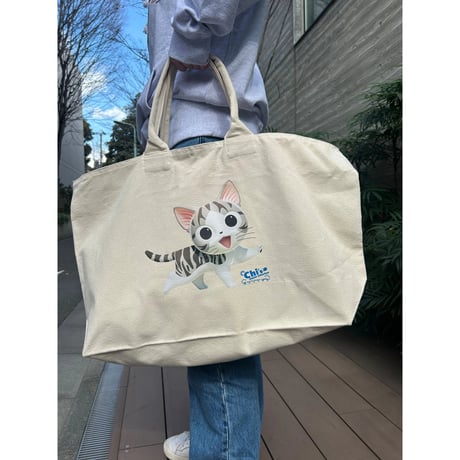 LOVE CATS!! こねこのチー ポンポンらー夏休み Zipトートバッグ