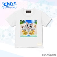 LOVE CATS!! Tshirt こねこのチー ポンポンらー夏休み Tシャツ キッズ Type-E(2色展開)