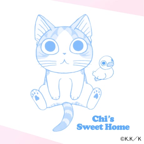 LOVE CATS!! チーズスイートホーム Zipトートバッグ