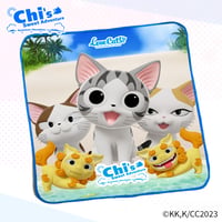 LOVE CATS!! こねこのチー ポンポンらー夏休み ミニタオル Type-C