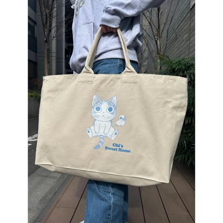 LOVE CATS!! チーズスイートホーム Zipトートバッグ