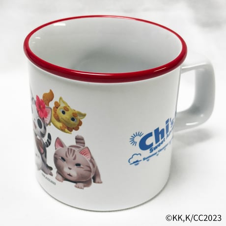 LOVE CATS!! こねこのチー ポンポンらー夏休み マグカップ