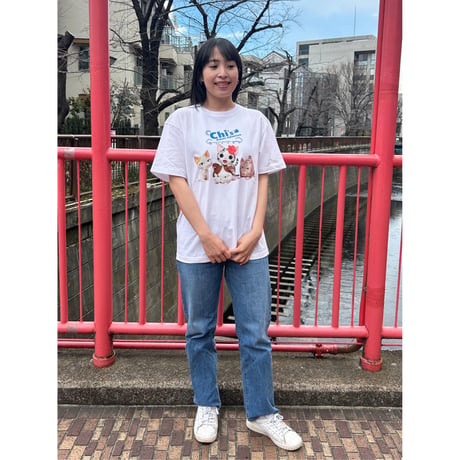 LOVE CATS!! こねこのチー ポンポンらー夏休み Tshirt Type-D