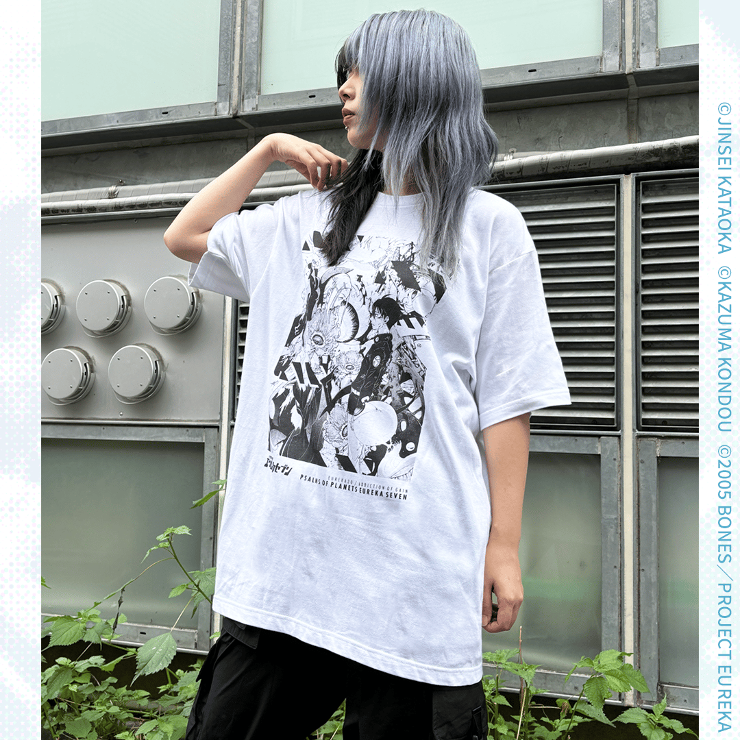 その他ブランド / 交響詩篇エウレカセブン/Tシャツ/M/コットン/WHT/プリント 交響詩篇エウレカセブン Tシャツ 【EUREKA20-C】 | ADDICTION OF GAIN