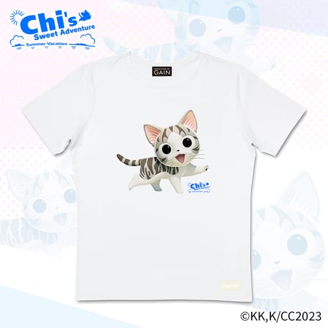 LOVE CATS!! こねこのチー ポンポンらー夏休み Tshirt Type-F