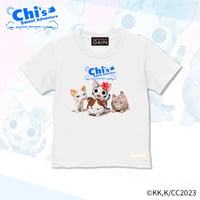 LOVE CATS!! Tshirt こねこのチー ポンポンらー夏休み Tシャツ キッズ Type-D(2色展開)