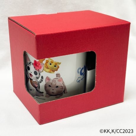 LOVE CATS!! こねこのチー ポンポンらー夏休み マグカップ
