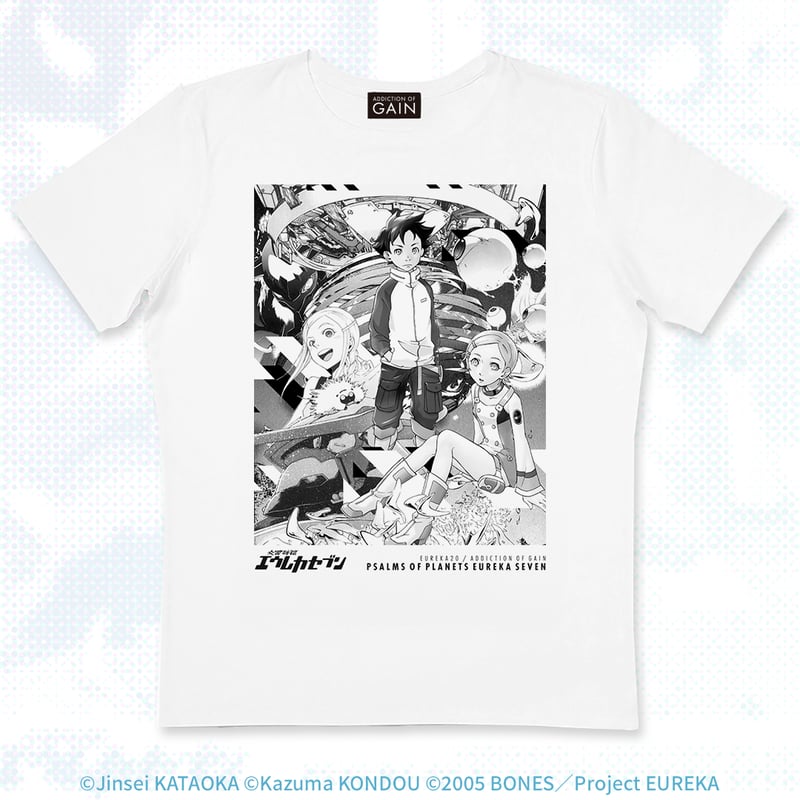交響詩篇エウレカセブン Tシャツ 【EUREKA20-A】 | ADDICTION OF GAIN