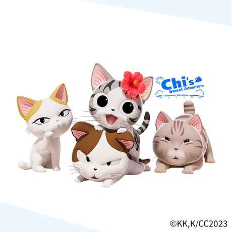 LOVE CATS!! こねこのチー ポンポンらー夏休み スウェットプルオーバーパーカー Type-B