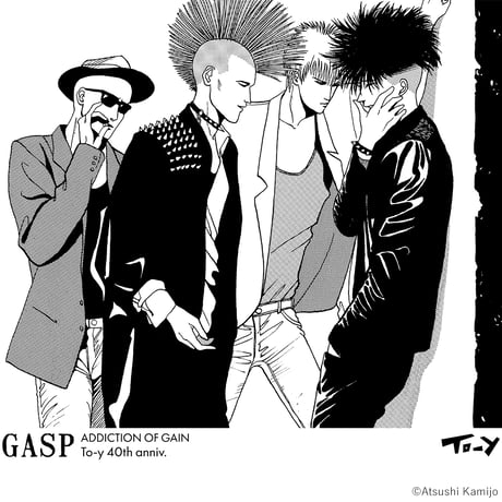 To-y 40th anniv.『GASP』Tshirt