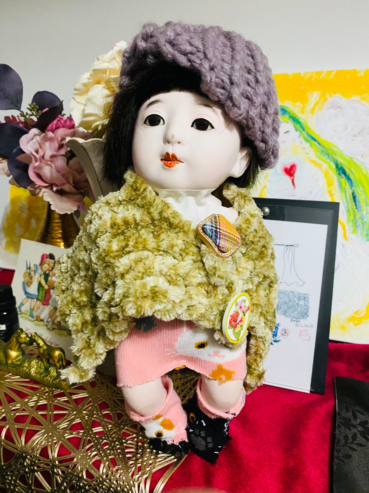座敷童子様御霊分けされましたぬいぐるみ