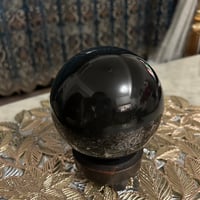 T様ご専用　巨大黒曜石球