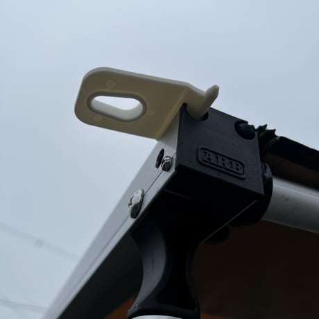オーニングフックブラケット White ＆Black 5個入り