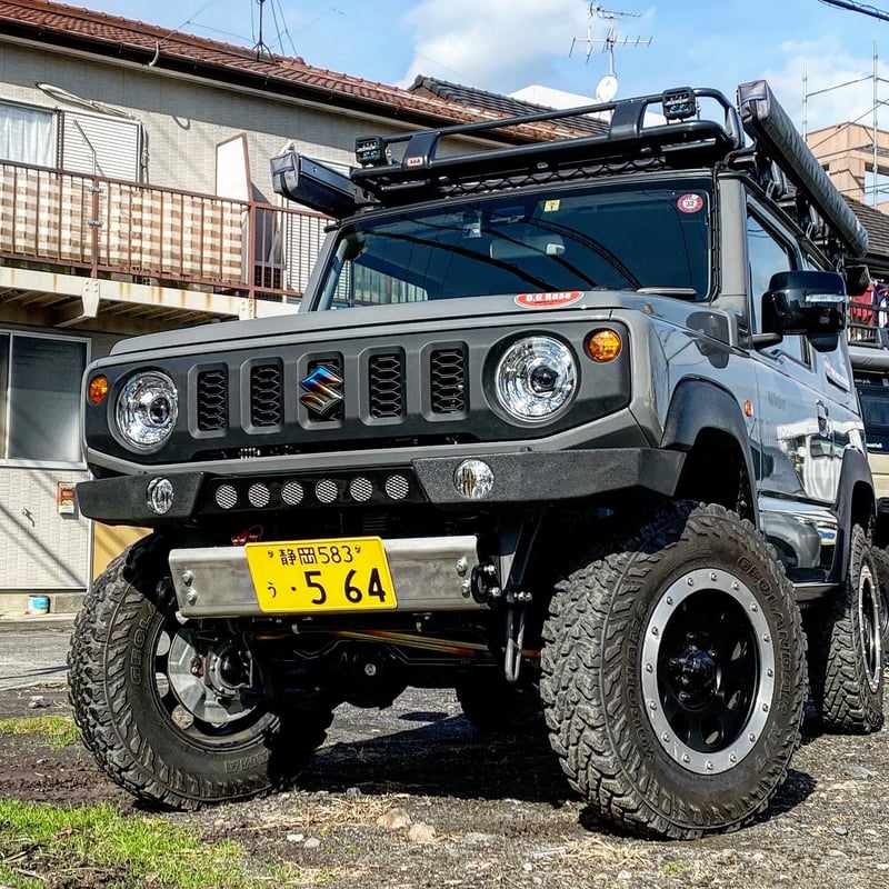 iku JB64様 アピオタクティカルフロントバンパー未使用 未塗装 送料込