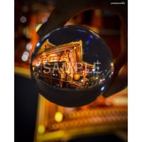 Digital Photo：Lights of Japan＜Sensoji Temple in the Crystal Ball＞864×1080px