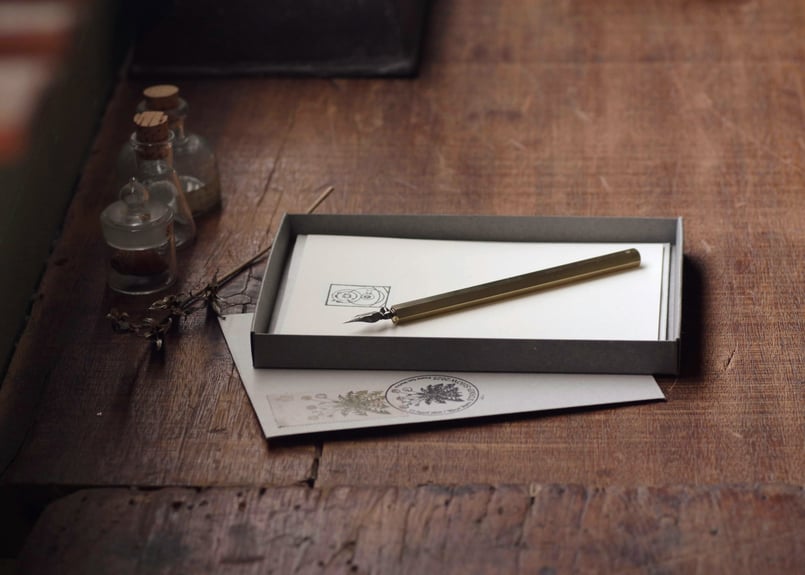 Brass Nib Holder #101 “Graphite” | PAPYRUS文具店