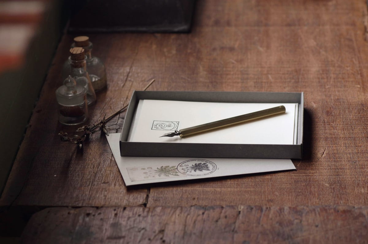 ※専用おまとめPAPYRUSBrass Nib holder ニブホルダー2種 Brass Nib Holder #101 “Graphite” | PAPYRUS文具店