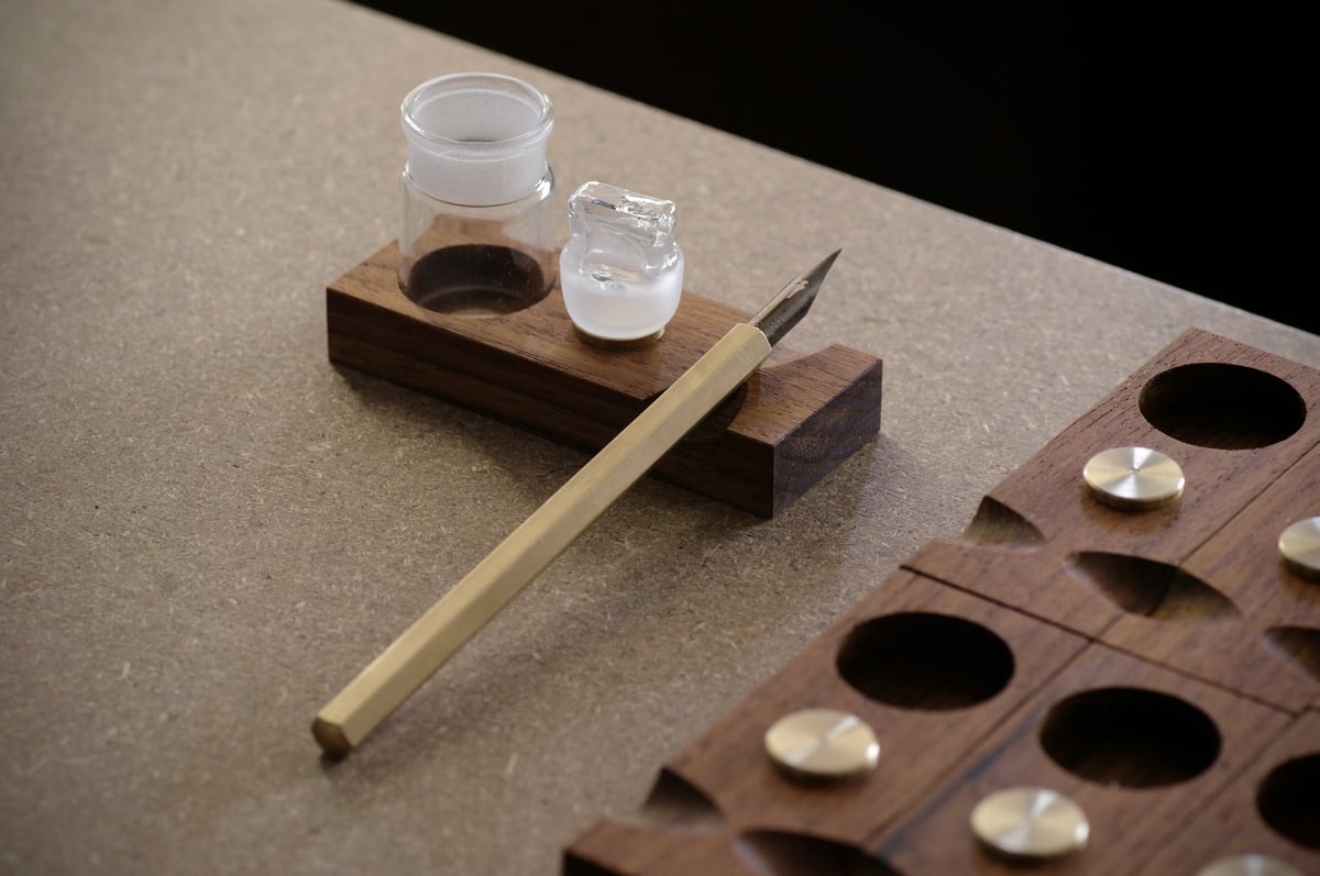 ※専用おまとめPAPYRUSBrass Nib holder ニブホルダー2種 Brass Nib Holder #101 “Graphite” | PAPYRUS文具店