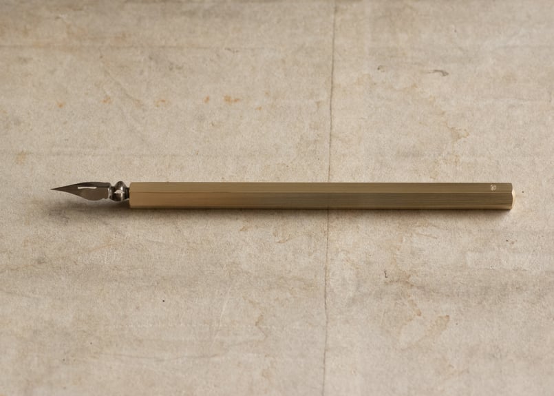 Brass Nib Holder #101 “Graphite” | PAPYRUS文具店