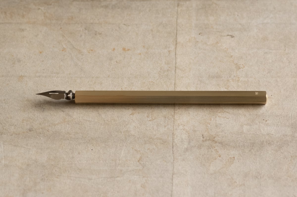 Brass Nib Holder #101 “Graphite” | PAPYRUS文具店