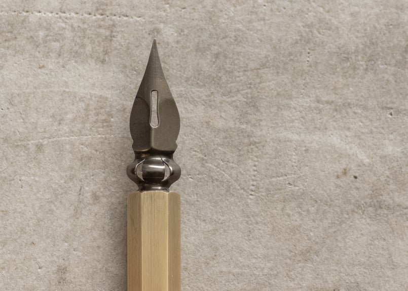 Brass Nib Holder #101 “Graphite” | PAPYRUS文具店