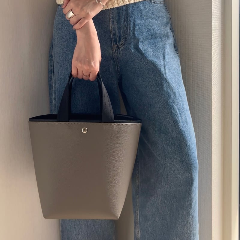 ATHE CEN ハンドバッグ BERTHA限定カラー BERTHA 特別カラー 【本体：トープ / ハンドル＋ライン