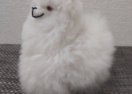 ベビーアルパカ人形🦙白色🦙