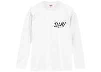 Rey デザイン　ILLAY 秋冬新作　ロンT 白　サイズ　M 　 L　 XL