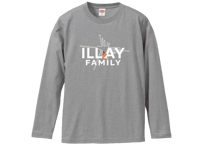 Rey デザイン　ILLAY 秋冬新作　ロンTグレー  ナスカ　サイズ　M 　 L　 XL