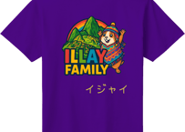 ILLAYFamily Ｔシャツ 紫　Mサイズ