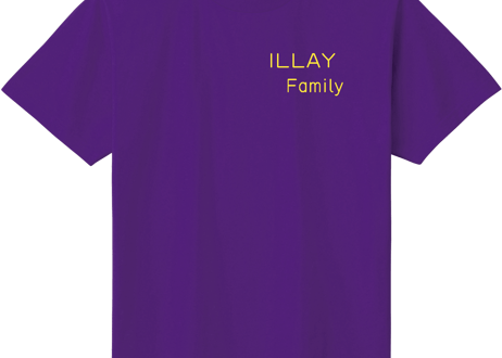 ILLAYFamily Ｔシャツ 紫　Mサイズ