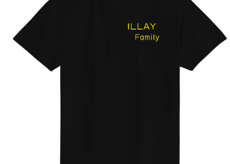ILLAYFamily  Ｔシャツ 黒　Lサイズ