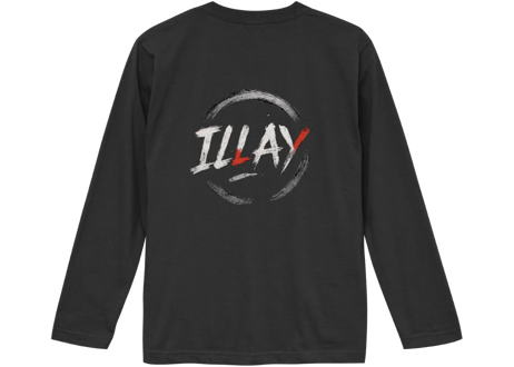 Rey デザイン　ILLAY 秋冬新作　ロンT 黒　サイズ　M 　 L　 XL