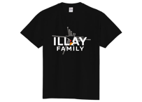 ReyデザインILLAY Family 新作Tシャツ黒　ナスカ　サイズM　L　 XL