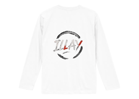 Rey デザイン　ILLAY 秋冬新作　ロンT 白　サイズ　M 　 L　 XL