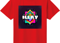 イジャイＴシャツ　赤　M