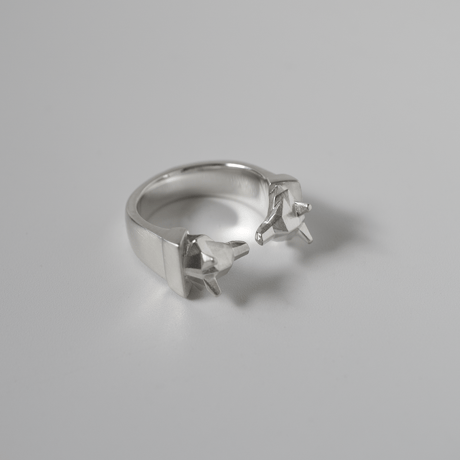 Wolf Face Ring - r0031 　【次回販売 7月24日(金)20時から】